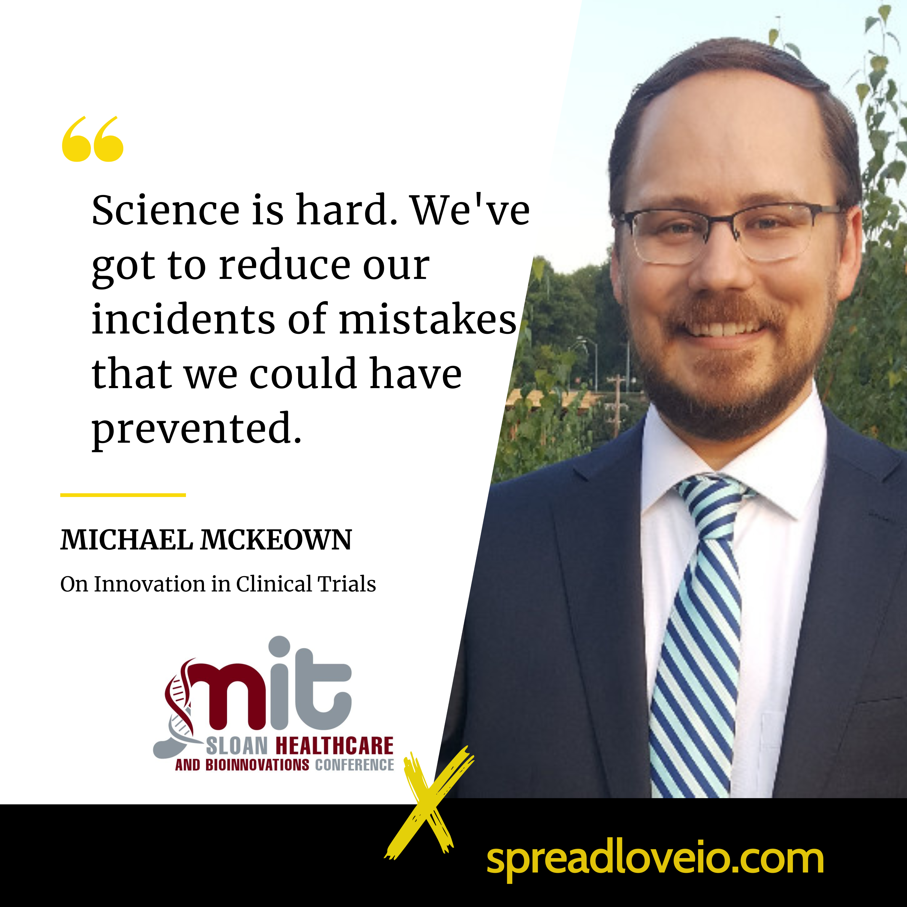 Never Stop Learning – Michael McKeown - SPREADLOVEIO